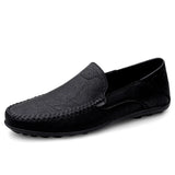 Riolio  Men's Casual Shoes Four Seasons Plus Size 47 Soft Sole Comfort Outdoor Fashion Youth Business Shoes Driving Shoe