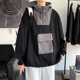 Riolio  Workwear Jacket for Men Spring and Autumn Couples Street Hooded Pullover Assault Jacket Loose Casual Jacket