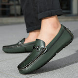 Riolio  New Trendy Men Casual Shoes Big Size 38-46 Summer Driving Loafers Breathable Man Business Footwear Slip on Falts Comfy Moccasins