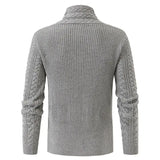 Riolio Long-sleeved Knit Sweater for Men, European and American Plus Size Sweater, Loose, Goes with Everything, Autumn and Winter