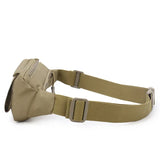 Riolio  Men's Waist Bag Tactical Pouch Men Shoulder Belt Bags Hip Sack Oxford Cloth Belly Waterproof Banana Male Fanny Pack for Phone