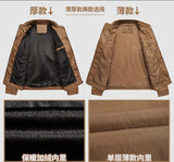 Riolio PU Leather Flight Jacket Black Brown Pilot Coats for Men Bomber Jacket Business 2024 Slim Fit Jacket Men Casaco moto masculino