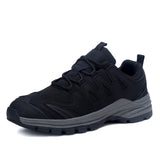 Riolio  Men's Sports Shoes Professional Outdoor Anti-slip Flat Heel Low-top Round Toe Lace-up Multi-color High-quality Hiking Shoes