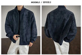 Riolio  Jacket Men Autumn New Arrival Short Loose Tie Dye Jacket Stand Collar Casual Streetwear Outerwear Bomber