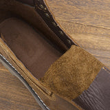 Riolio Genuine leather Men Boots Comfortable Fashion Brand Ankle Boots