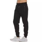 Riolio New Sweatpants Side Zipper Pockets Men Joggers Track Pants Elastic Waist Sport Casual Trousers Baggy Fitness Gym Clothing