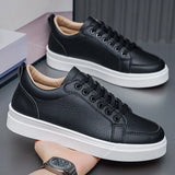 Riolio  New Korean version men's white shoes  trendy  versatile student casual sports shoes men's board shoes