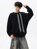 Riolio  hoodie Men Solid Color Round Neck Sweatshirt Long Sleeve Pullover Soft Comfortable Crewneck Sweatshirt For Autumn Casual Wear