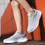Riolio  Men's Shoes Oversized Ultra Light Technology Mesh Running Shoes Functional Sports Shoes Travel Shoes Breathable and Shock-absorb
