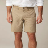 Summer New Fashion Mens Solid Color Short Lightweight Gym Pants Linen Beach Shorts Men Jogging Sport Large Short For Male