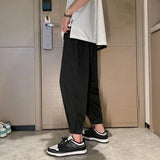 Riolio  Men's Casual Pants Cotton Plus Size Baggy Fashion Korean Style Cheap Low Price Stylish Sale Big Y2k Male Trousers