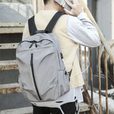 Riolio  College style backpack trendy student bag outdoor travel backpack unisex business leisure computer bag