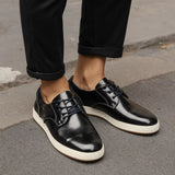 Riolio  Fashionable Comfortable Men's Sneakers New Style Leather Shoes Men Casual Shoes