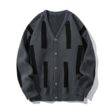 Riolio Japanese Couple Retro Loose Cardigan Knitwear Men's Coat Spring and Autum Trendy Brand Casual Knitwear for Men