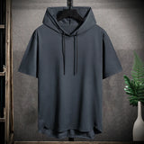 Riolio Quick-Dry GYM T-Shirt Sports Streetwear Fashion Oversized 4XL Hoodie T Shirt Black 2024 Summer Short Sleeves Top Tees Tshirt