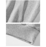 Riolio  Autumn Men's Pullover Hoodies Fashion Mens Long Sleeve Solid Color Hooded Coats Mens Sports Breathable Sweatshirts Clothing 4XL