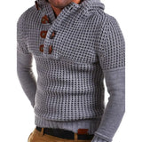 Riolio New Knit Sweater Men Autumn Winter Fashion Solid Mens Sweaters Thick Warm Men's Jumper Sweater Male Pullovers Outwear Male Coats