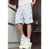 Riolio Unisex Loose Fit Summer Outdoor Sports Shorts Men Large Pockets Lightweight Casual Athletic Hiking Gym Comfortable Breathable