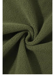 Riolio Double-sided Fleece! Retro Military Green Straight-leg Pants Women Loose Thickened Warm Drawstring Casual Wide-leg Pants Men