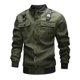 Riolio  Spring Autumn Men's Camo Bomber Jackets Fashion Men MA-1 Pilot Baseball Uniform Coats Mens Sports Windbreaker Jacket Clothing