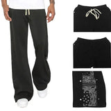 Riolio  Spring and summer high street double-track hip-hop breasted sports casual loose west coast cashew flower wide-leg trousers