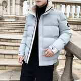 Riolio Waterproof Parkas Stand-up Collar Men's Autumn Winter Short Down Puffer Jackets Casual Windbreaker Snow Thick New In Jackets