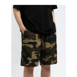 Riolio  American High Street Retro Multi-pocket Work Camouflage Casual Shorts