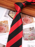 Riolio  Woven Striped Ties For Men Women Jacquard Neck Tie For Wedding Business Classic Groom Neckties Fashion Men's Neck Tie