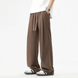 Riolio  Drapey Men's Trousers New Spring/summer Loose Straight-leg Casual High-waisted Wide-leg Pants
