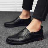 Riolio  Social Shoe Male Luxury Brand Casual Casual Shoes Formal Loafers Men's Moccasins Italian Black Men's Driving Shoes Men's