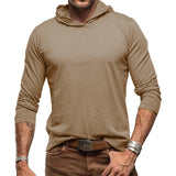 Riolio  Spring Autumn Fashion Hoodies Long Sleeve Solid Blocking Polo Shirts Men's Clothing Korean Button Loose Casual All-match Tops