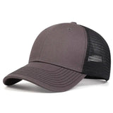 Riolio Unisex 8 Lines On The Brim Of The Hat Baseball Net Caps Spring and Summer Outdoor Adjustable Casual Hats Sunscreen Hat