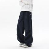 Riolio New Spring Men Pants Casual Loose Wide Leg Trousers fashion Comfort Fit Floor Sweeping Long Drop Pants Relaxed Streetwear