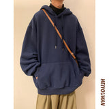 Riolio 6 Colors Spring Autumn Hoodie Men Harajuku Fashion Casual Oversized Hoodies Couples Loose Hooded Sweatshirt Streetwear