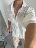 Riolio White Cotton Linen Men's Summer irt Sun Protection Loose Long Sve Casual Sle Youth Faion Outerwear Coat