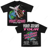 Riolio Harajuku High Definition Lips Graphic T Shirts Print Gothic Casual Streetwear Y2k Tops Goth Vintage Oversized Men Clothes