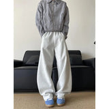Riolio Spring NEW Loose Casual pants man Solid baggy trousers Unisex Wide leg pants Fashion trend youth skateboard pants male