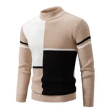 Riolio 5 Styles Autumn and Winter New Men's Warm Sweater Knitted with Sheep Fleece Sweaters Fashion Pullover