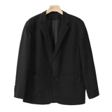 Riolio Spring Brown Black Blazer Men Slim Fit Fashion Social Mens Dress Jacket Business Formal Jacket Men Office Suit Jacket S-3XL