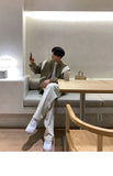 Riolio Korean Style High-end Straight-leg Casual Pants Men's Spring Summer Loose Trousers American 2025 New Trendy Wide-leg Pants Chic