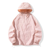 Riolio Ultra-light Skin Thin Coats Outdoor Men Breathable Working Clothes Men Summer Windbreaker Zip Pockets Uv Sun Protection Jackets