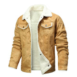 Riolio Brand Slim Genuine Leather Bomber Jacket Business Men Leather Flights Jacket Warm Pilot Coats High Quality Leather Jackets men