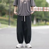 Riolio  Versatile Trendy Casual Pants Harajuku Lazy Pop Art Style Ins Simple Fashion New Style