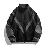 Riolio  Spring Men's Anorak Bomber Jacket Fashion Men Streetwear Hip Hop Zipper Coats Outdoor Man Sports Baseball Uniform Coats Clothing