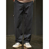 Riolio  New Casual Pants for Men Spring and Autumn American High Street Straight Wide-leg Loose Work