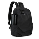 Riolio Mini Men's Backpack Fashion Small Black Shoulder School Bag for Man 2023 Canvas Designer Waterproof Sports Travel Male Backpacks