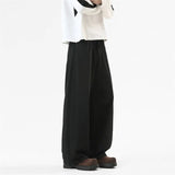 Riolio  Pink Straight Leg Denim Pants Unisex Gender Neutral Jeans Urban Street Style Fashion Trendy Casual Wear Comfortable 2025 New