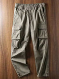 Riolio  Loose Straight Cargo Pants For Men Lightweight Quick Dry Casual Outdoor