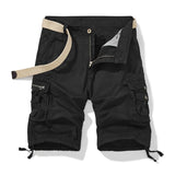 Riolio Shorts Male Slim Workout Shorts Lightweight Outdoor Mens Casual Hiking Cargo Fishing Short Pants Summer Quick Drying Work Shorts
