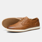 Riolio  Men Sneakers Fashionable comfortable leather shoes men casual shoe